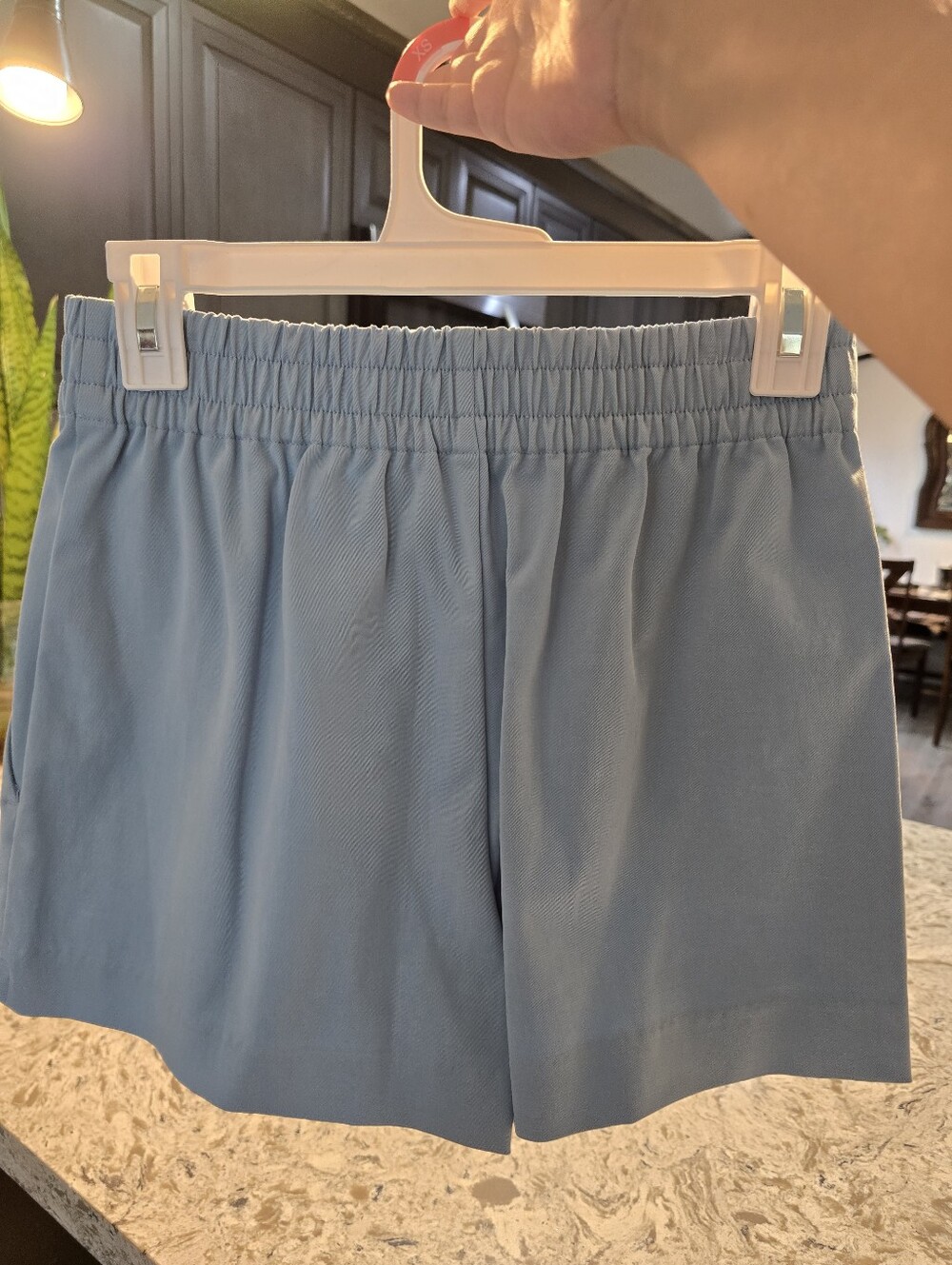 Alice + Olivia Women's Harris Cotton Twill Shorts - Mineral Blue XS NWT - Picture 4 of 11